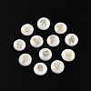 12Pcs 12 Patterns Natural Freshwater Shell Beads SHEL-N003-32-1