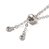 Rack Plating Brass Cable Chain Link Bracelet Making LS-KK-TAC0016-05P-3