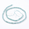 Natural White Jade Bead Strands G-R171-2x4mm-08-01-2