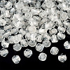 2Bags 200Pcs Transparent Glass Beads GLAA-TA0003-44A-3