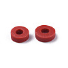 Handmade Polymer Clay Beads X-CLAY-Q251-6.0mm-102-3