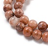 Natural Pink Aventurine Beads Strands G-P257-05-8mm-7