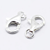 925 Sterling Silver Lobster Claw Clasps STER-K167-074A-P-2