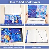 Polyester Book Covers OFST-WH0009-032-4