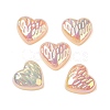 UV Plating Acrylic Cabochons OACR-H121-02D-1