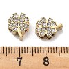 PVD Vacuum Plating 304 Stainless Steel Crystal Rhinestone Beads SATS-R130-02G-01-3