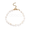 Natural Shell Beaded Bracelet BJEW-JB08162-2