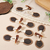 5 Pairs Resin Buttons BUTT-TA0001-48D-5