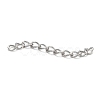 Tarnish Resistant 304 Stainless Steel Chain Extender STAS-F075-43-2