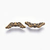 Tibetan Style Alloy Beads TIBEB-A11-3712-AB-FF-2