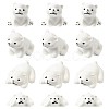 10Pcs Resin Cabochons RESI-YW0004-73-1