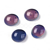 Glass Cabochons GLAA-R218-02-2