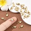 SHEGRACE Brass Lobster Claw Clasps XGR0007G-08G-4