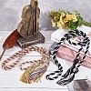 2Pcs 2 Style Polyester Tassel Big Pendant Decorations FIND-GF0004-11-5
