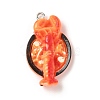 Opaque Resin Pendants FIND-A058-05C-1