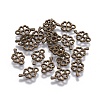 Tibetan Style Alloy Charms TIBEP-A24591-AB-2