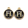 Golden Plated Alloy Charms ENAM-S118-02H-1