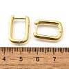 Brass Huggie Hoop Earrings EJEW-F245-04G-A-3
