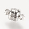Brass Magnetic Clasps with Loops X-KK-H361-N-NR-2