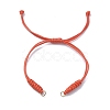 Adjustable Braided Eco-Friendly Korean Waxed Polyester Cord AJEW-JB01202-2