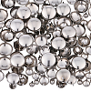150Pcs 5 Styles Flat Round Brass Four Claw Nail KK-CL0001-03P-7