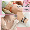 6 Starnds Tibetan Style Flower Alloy Bead Strands TIBEB-ME0001-12-NR-5