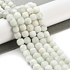 Natural White Jade Beads Strands G-H028-A09-19-2