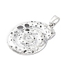 Tibetan Style Alloy Big Pendants PALLOY-S195-01A-AS-2