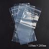 Plastic Resealable Packaging Bags OPP-G001-F-11x26cm-2