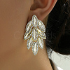 Real 18K Gold Plated 201 Stainless Steel Stud Earrings CS0500-2-2