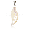 Natural Trochid Shell/Trochus Shell Pendants BSHE-CJC0002-13-1