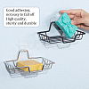 4 Sets 2 Colors Stainless Steel Soap Dishes DIY-GA0005-27-4