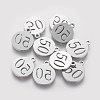 Non-Tarnish 201 Stainless Steel Charms STAS-Q201-T184-1