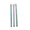 Ion Plating(IP) 304 Stainless Steel Pendants STAS-L218-19M-1