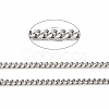 Tarnish Resistant 304 Stainless Steel Twist Chains CHS-K001-21-3mm-5
