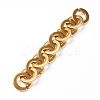 3Strands 3 Colors Handmade Opaque Spray Painted Acrylic Rolo Chains AJEW-SZ0001-64A-3