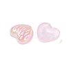 UV Plating Acrylic Cabochons OACR-H121-02E-2