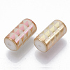 Electroplate Glass Beads EGLA-N003-05H-2