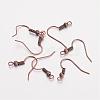 Brass Earring Hooks EC135Y-NFR-1