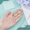 2Pcs Brass Toggle Clasps KK-BC0014-78P-3