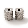 Non-Tarnish 201 Stainless Steel Beads X-STAS-M089-10P-1