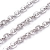 Tarnish Resistant 304 Stainless Steel Cable Chains STAS-I107-04P-1