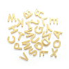 304 Stainless Steel Letter Charms STAS-P141-2