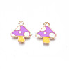 Autumn Theme Alloy Enamel Charms X-ENAM-S115-143B-2