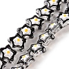 Transparent Glass Beads Strands LAMP-K037-07C-1