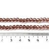 Transparent Glass Beads EGLA-A035-T4mm-D13-5