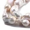 Natural Nucleated Pearl Beads Strands PEAR-B004-15A-01A-3