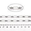 Iron Oval Link Chains CH-N004-11P-3