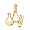 Brass Pendants KK-CBA0009-04G-1