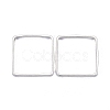 Brass Linking Rings KK-Y003-01E-S-2